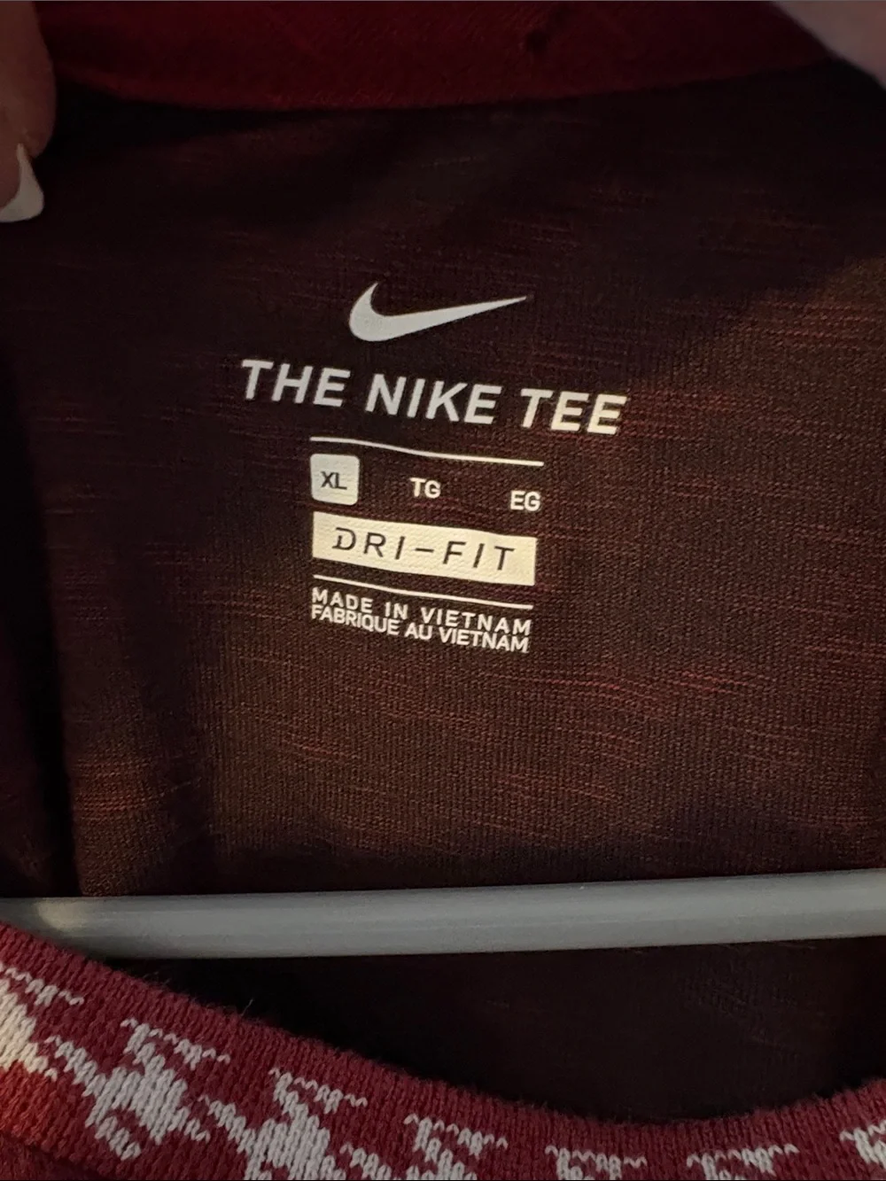Nike cropped tee